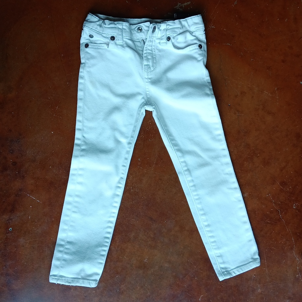 7 white jeans 4T